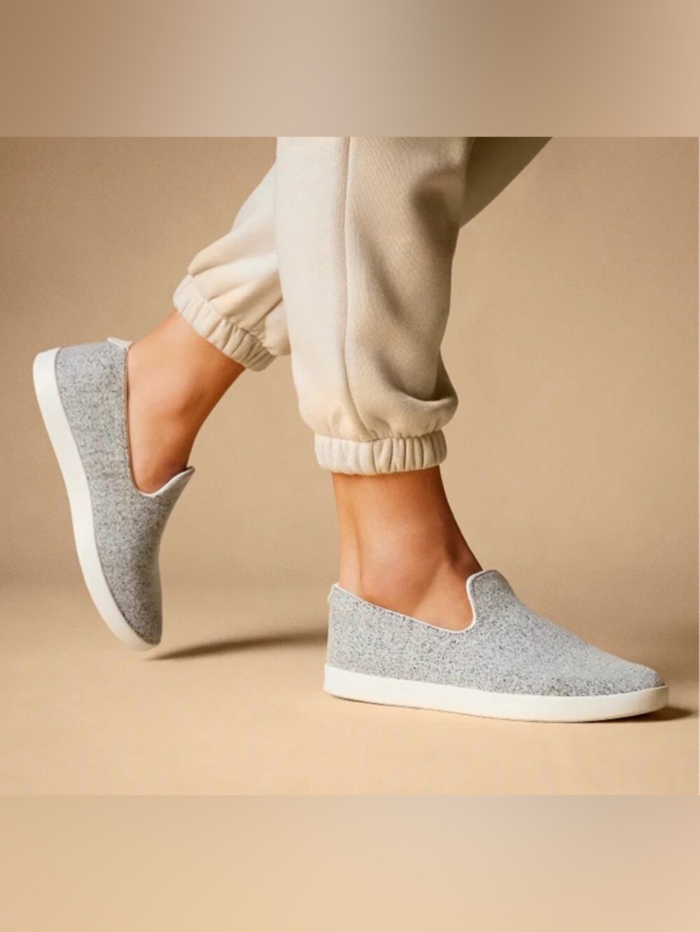 Allbirds Light Gray Slip-On Sneakers